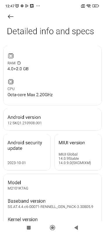 Redmi Note 10 4+2/128 7