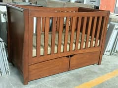 Solid Wooden Baby Cart