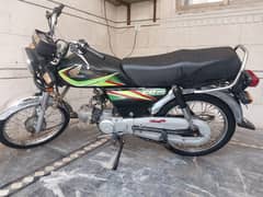 Honda cd 70 ,19 model for sale,contact 03244934455