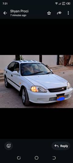 Honda Civic VTi Oriel Prosmatec 1999