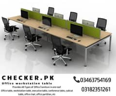 office table, workstation table, cubical, executive & conference table