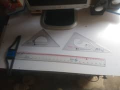 drawing item. T and set square