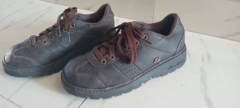 Skechers brown shoes 2