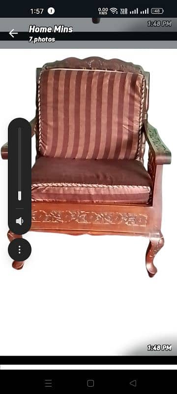 wooden sofa set 1