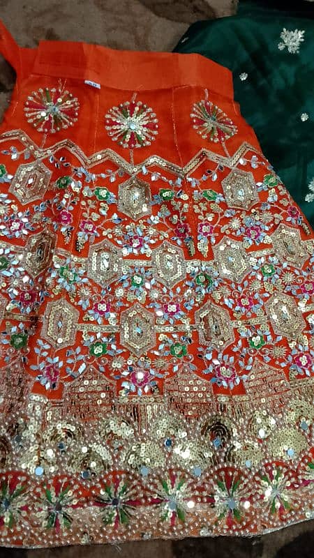 mehndi lehnga 0