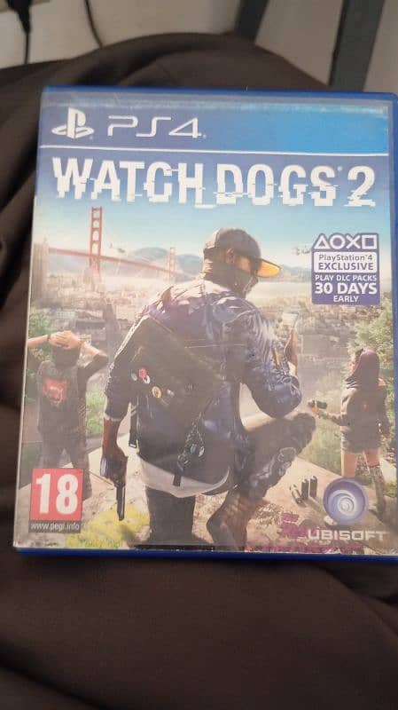 Watch Dogs 2 PS4 disc 0