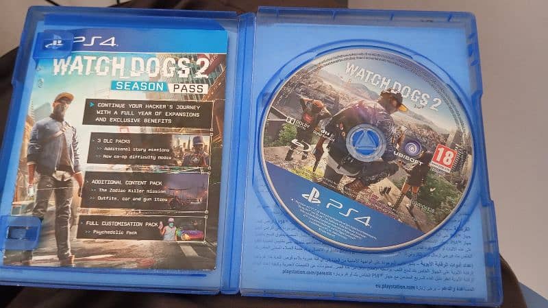 Watch Dogs 2 PS4 disc 2