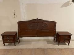 Wooden Sheesham Bed