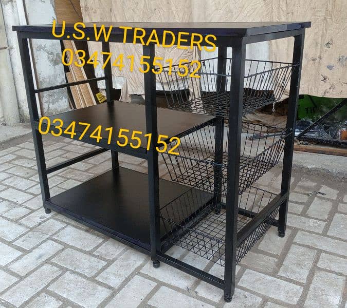kitchen rack oven stand, console table, study table 2