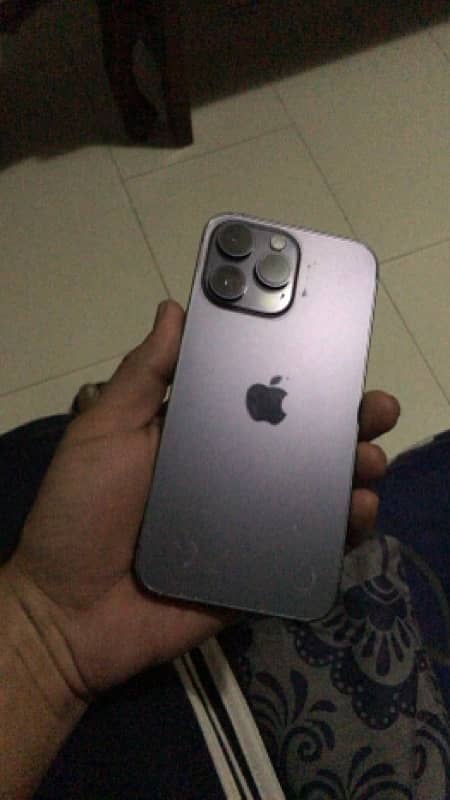 14 pro max pta Aprroved dual physical HK model 0