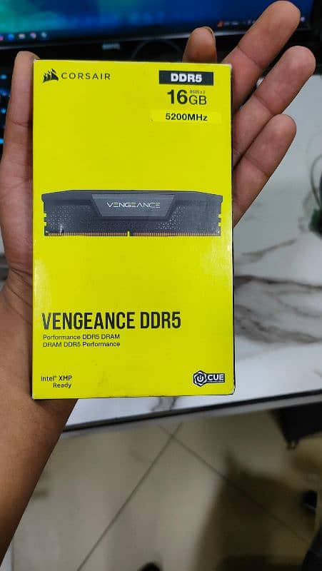 DDR5 16GB (2x8GB) 5200MHz RAM Corsair Vengeance 0