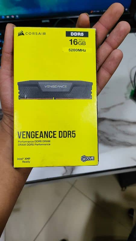 DDR5 16GB (2x8GB) 5200MHz RAM Corsair Vengeance 1
