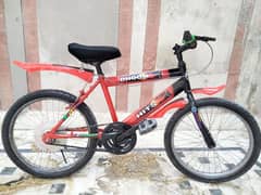 cycle in red colour