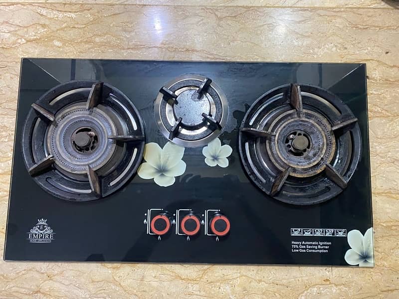 3 Burner Gas Stove 0