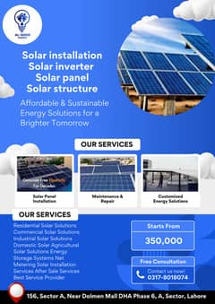 Solar installation/Solar inverter/Solar panel/Solar structure/Solar