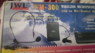 jwl wireless microphone