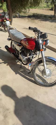 Honda 125CG Self start punjab register