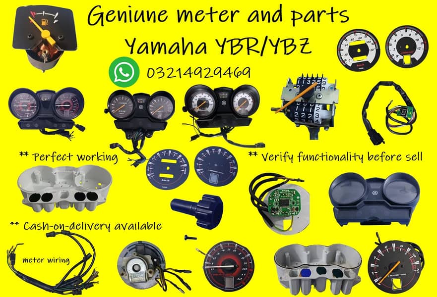 Speed o Meter parts YAMAHA YBR and YBZ 0