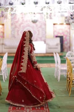 bridal lehga for sale one time used