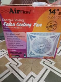 Air Flow energy savings false ceiling fan