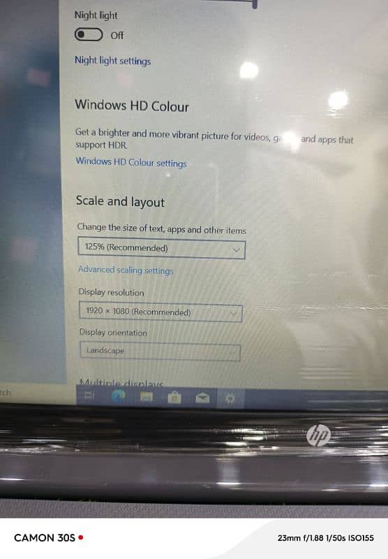 Hp laptop Intel Amd A9 4gb Ram 128gb SSD 15.6inch Display Window 10 6