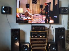 Samsung Led with Song home theater