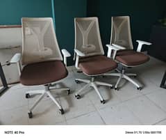 new revolving chairs slightly used