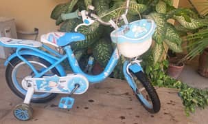 Girls cycle Blue color