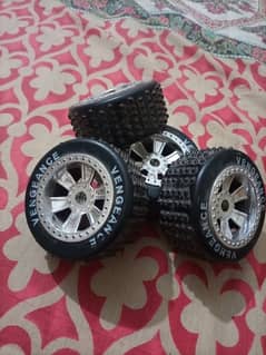 RC car tires/ 3.5 large tyres/ sharper vengeance tires