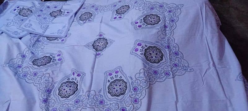 Embroidered Bedsheet 3