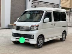 Daihatsu Atrai Wagon 2012 reg 17 engine change pearl white color