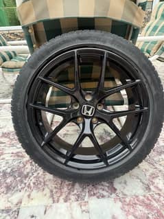 high-quality original type R rims end tire for Hond Civic