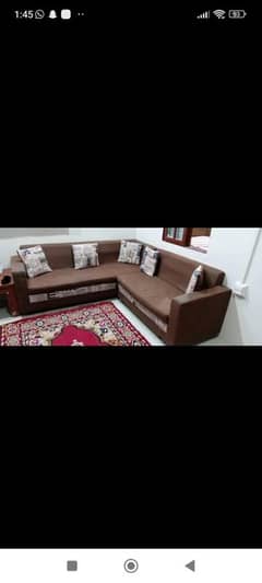 sale l. sahpe sofa