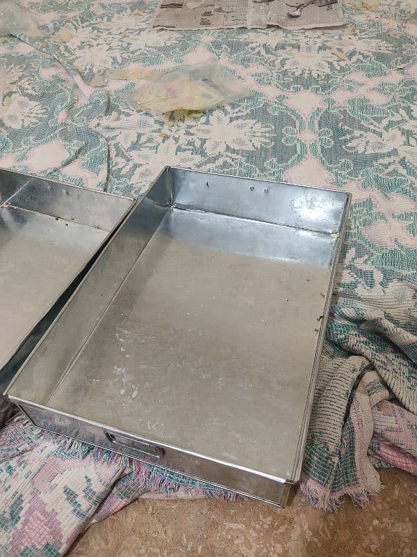 Steel trays 2