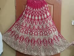 Hand made Red Lehnga for sale