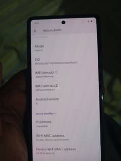 google pixel 7a for sale condition 10/10