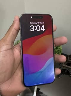 iPhone 15 pro 128 GB silver non PTA