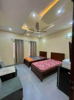 Furnished Flat Available For Rent Near DHA GULBERG CAVALRY