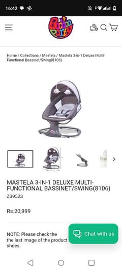 Mastela 3 in 1 Multi Functional Auto Swing