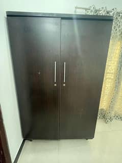 Two door cupboard