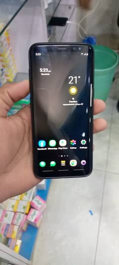 Samsung s8 with box