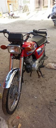 cg 125 model 2022 geniiuon condition hai