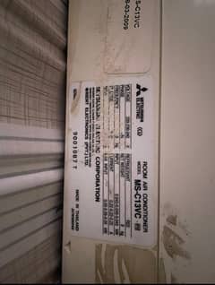 MITSUBISHI MR. SLIM 1 TON SPLIT AC