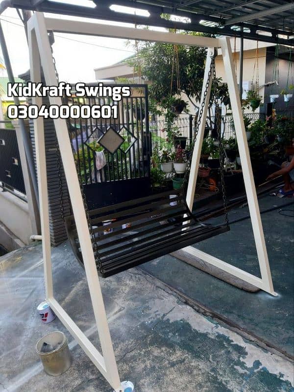 kids Slide/Swings/Kids rides/jhula/Spring rider/jungle gym/gazebo/bar 15