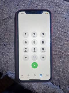 Iphone 11 64gb Jv red color 10/9 condition  waterpack