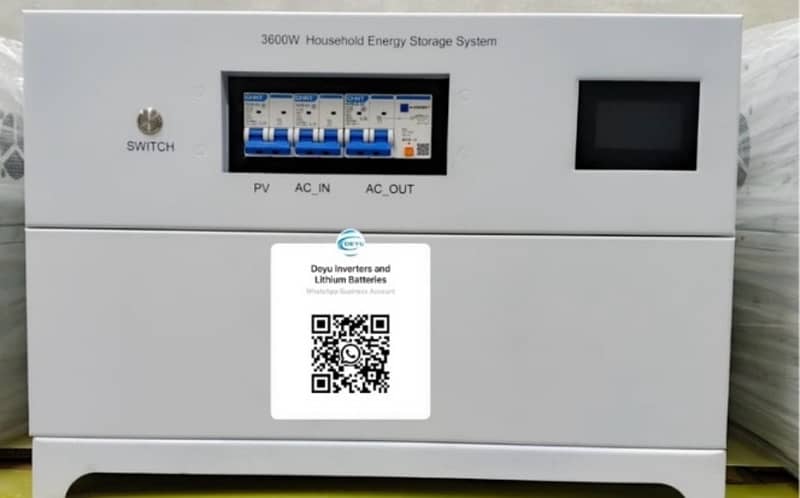 1.2kw Hybrid inverter with 52 AH lithium battery 0