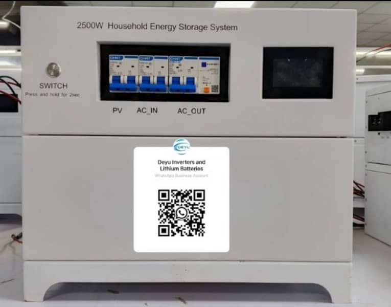 1.2kw Hybrid inverter with 52 AH lithium battery 1