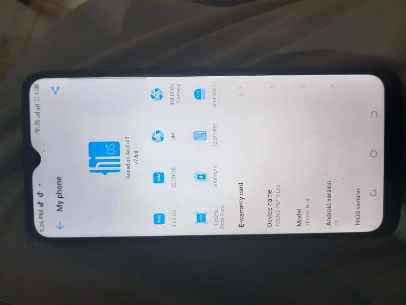 tecno pop 5 LTE. 2
