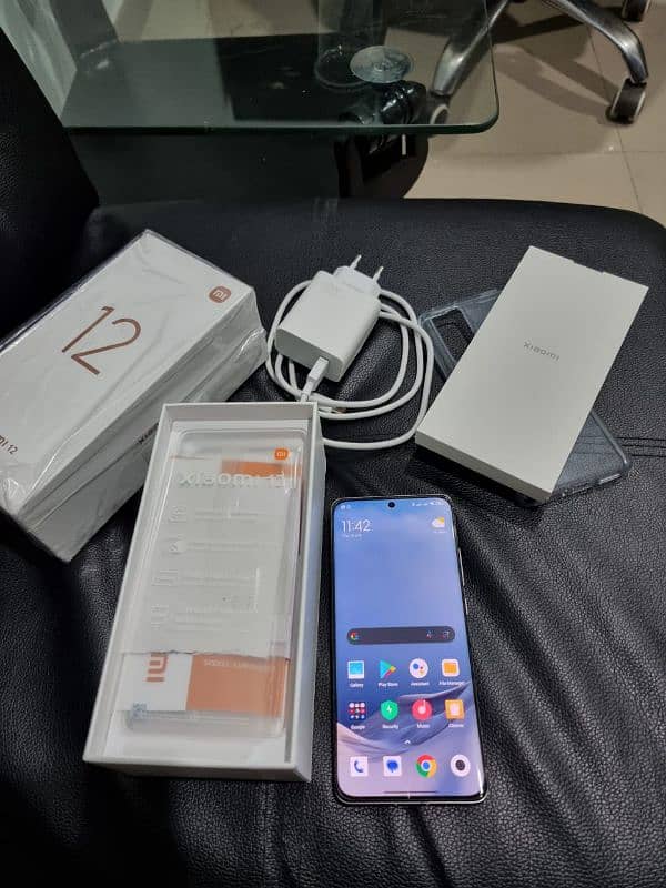 xiaomi 12 official PTA approved 12/256 with all accessories 0