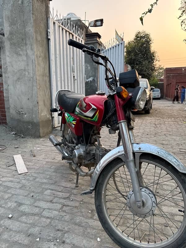 honda cd 70 new condition 1